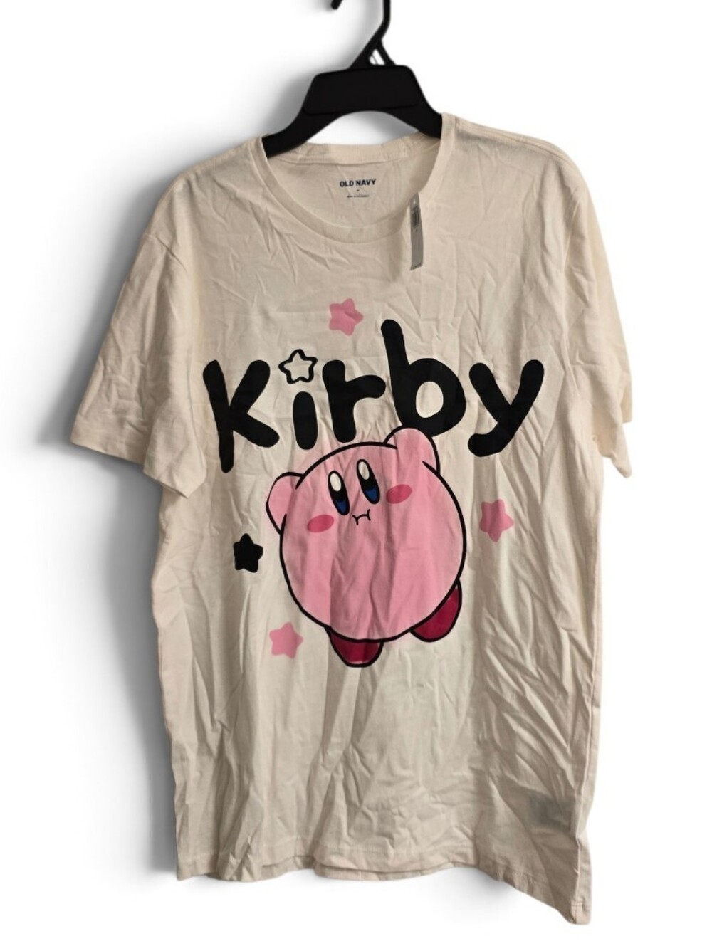 NWT! Old Navy White Kirby Graphic Short Sleeve T-Shirt M